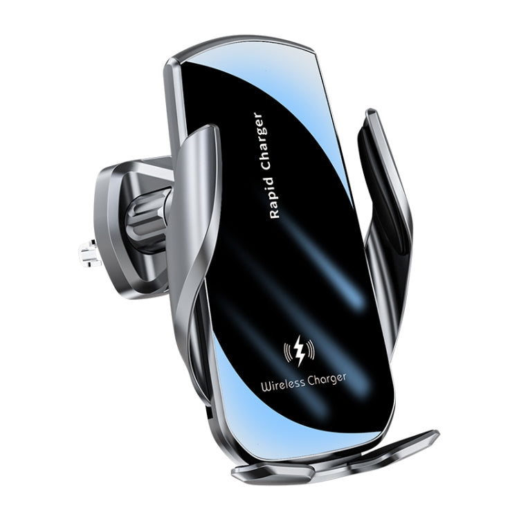 V5 15W Smart Induction Wireless Charger Car Phone Holder