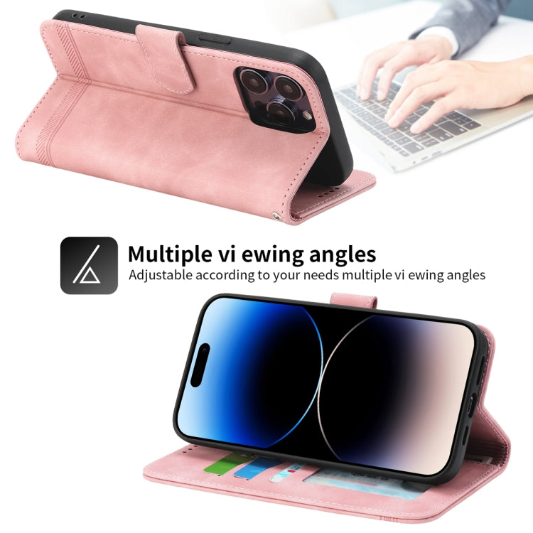 Dierfeng Dream Line TPU + PU Leather Phone Case, For iPhone 11, For iPhone 11 Pro, For iPhone 11 Pro Max