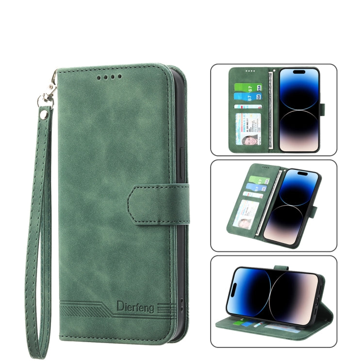 Dierfeng Dream Line TPU + PU Leather Phone Case, For iPhone 11, For iPhone 11 Pro, For iPhone 11 Pro Max