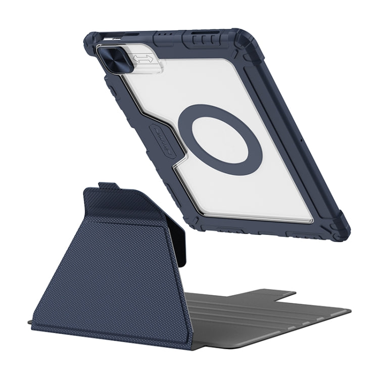 NILLKIN Bumper Snapsafe Multifunctional Leather Tablet Case with Pen Slot, For iPad Pro 12.9 2022