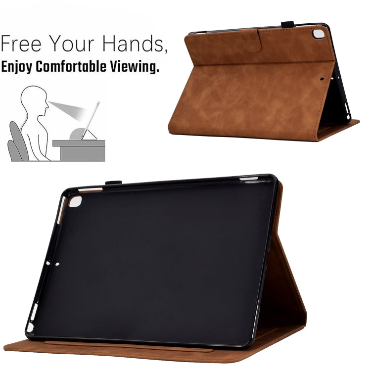 Peony Butterfly Embossed Leather Smart Tablet Case