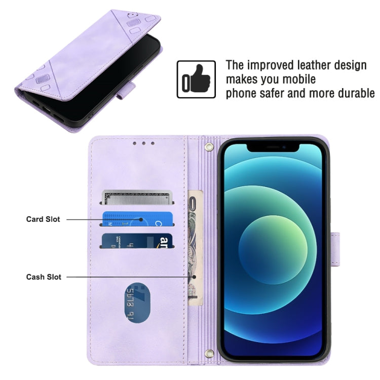 Skin-feel Embossed Leather Phone Case