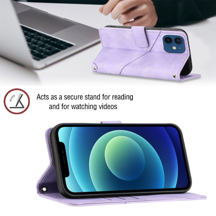 Skin-feel Embossed Leather Phone Case