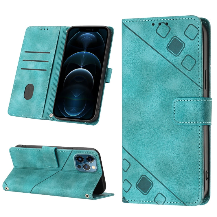 Skin-feel Embossed Leather Phone Case