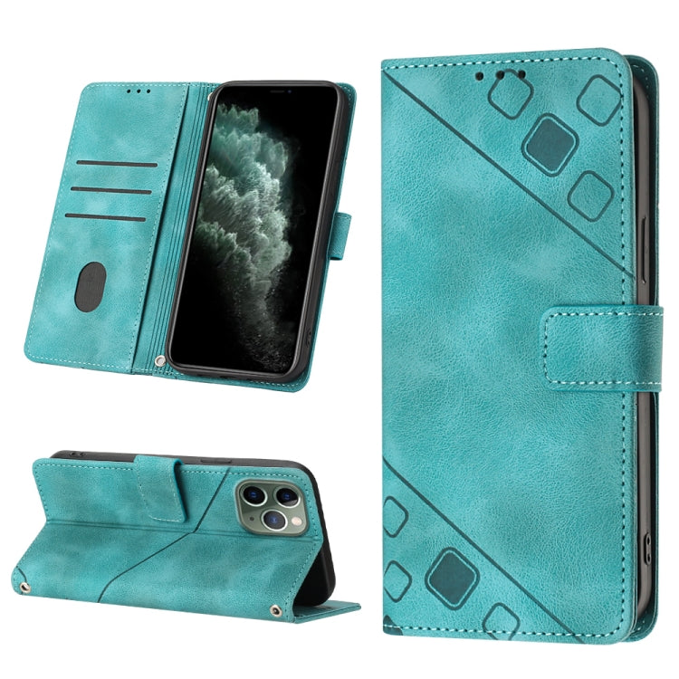 Skin-feel Embossed Leather Phone Case