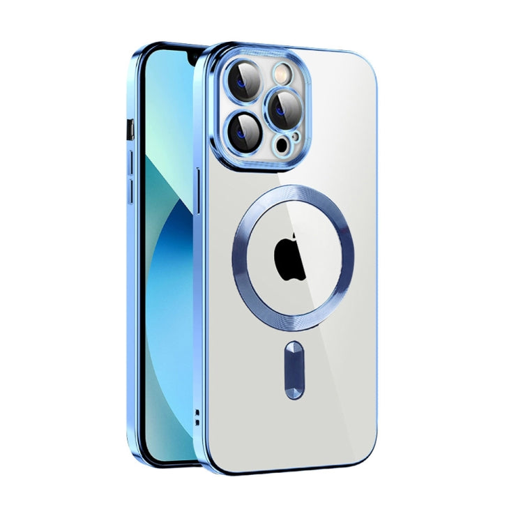 CD Texture Plating TPU MagSafe Phone Case with Lens Film, For iPhone 13 Pro Max, For iPhone 12, For iPhone 12 Pro