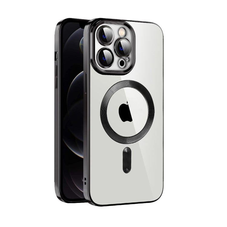 CD Texture Plating TPU MagSafe Phone Case with Lens Film, For iPhone 13 Pro Max, For iPhone 12, For iPhone 12 Pro