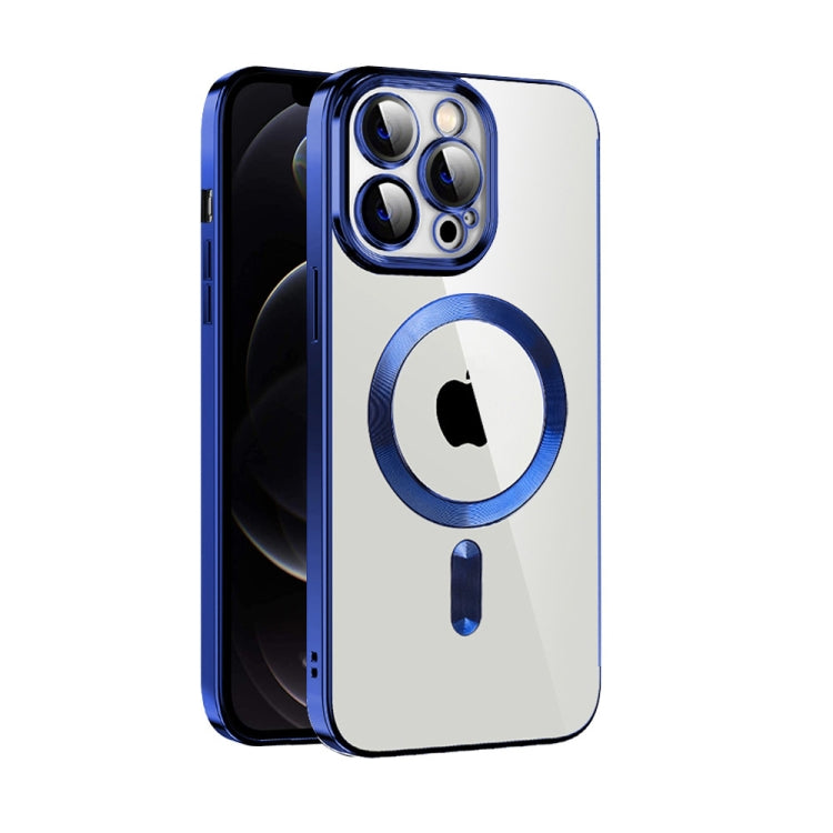CD Texture Plating TPU MagSafe Phone Case with Lens Film, For iPhone 13 Pro Max, For iPhone 12, For iPhone 12 Pro