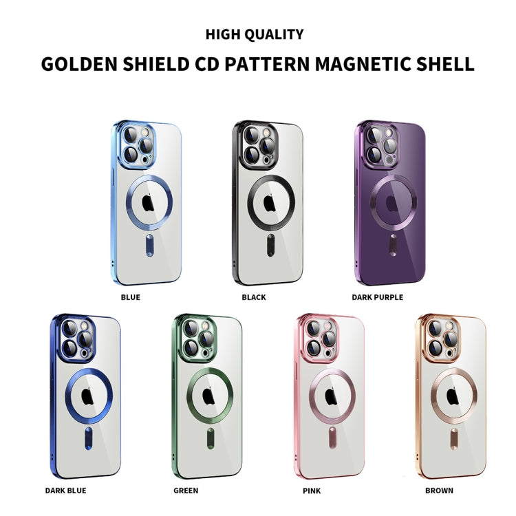 CD Texture Plating TPU MagSafe Phone Case with Lens Film, For iPhone 12 Pro Max, For iPhone 11, For iPhone 11 Pro Max