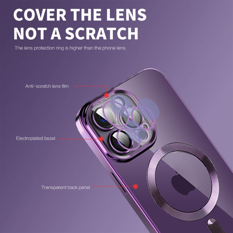CD Texture Plating TPU MagSafe Phone Case with Lens Film, For iPhone 12 Pro Max, For iPhone 11, For iPhone 11 Pro Max