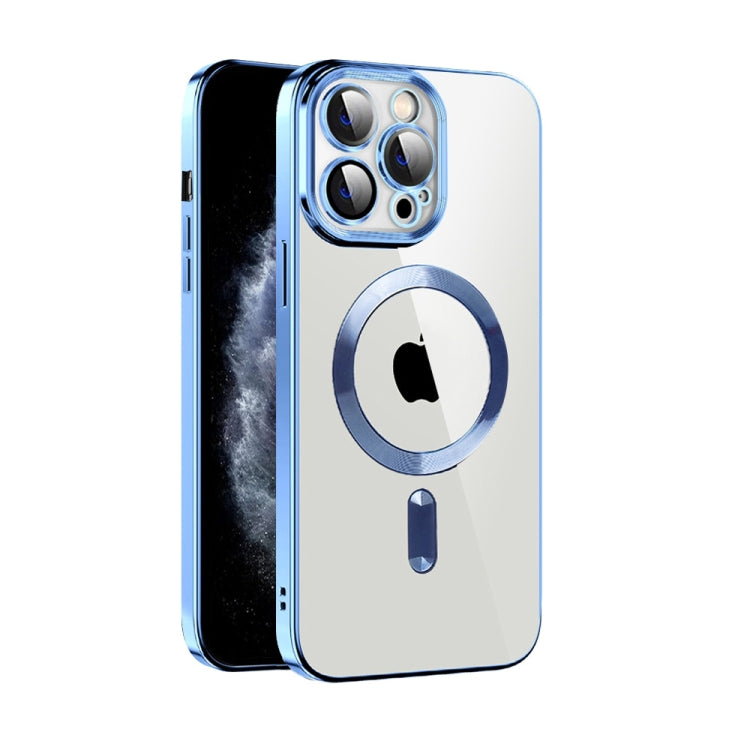 CD Texture Plating TPU MagSafe Phone Case with Lens Film, For iPhone 12 Pro Max, For iPhone 11, For iPhone 11 Pro Max