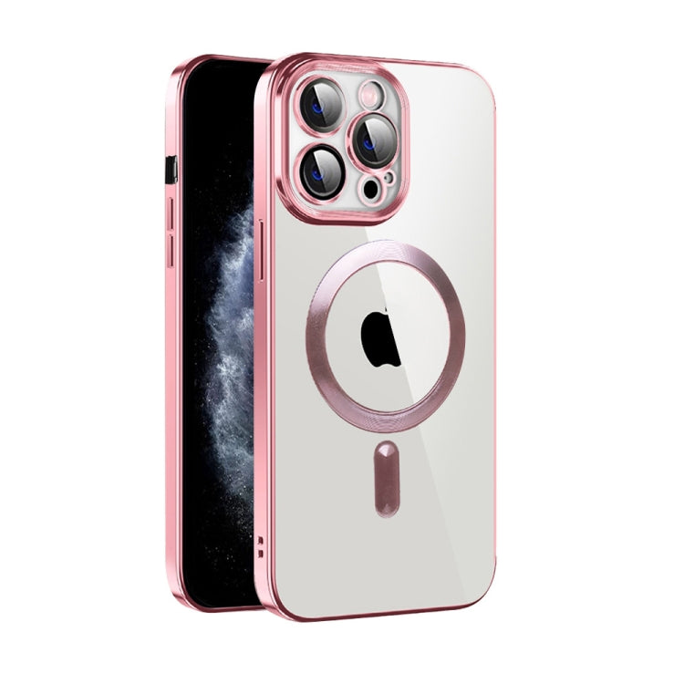 CD Texture Plating TPU MagSafe Phone Case with Lens Film, For iPhone 12 Pro Max, For iPhone 11, For iPhone 11 Pro Max