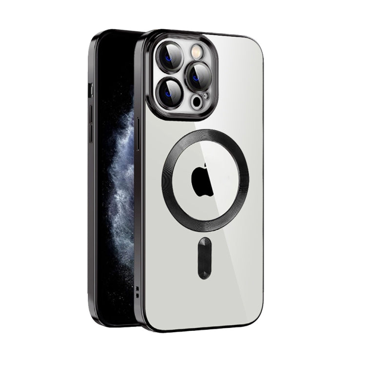 CD Texture Plating TPU MagSafe Phone Case with Lens Film, For iPhone 12 Pro Max, For iPhone 11, For iPhone 11 Pro Max