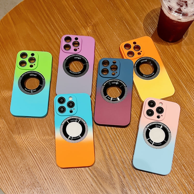 Gradient Skin Feel MagSafe Magnetic Phone Case, For iPhone 12 Pro, For iPhone 12, For iPhone 11 Pro Max, For iPhone 11