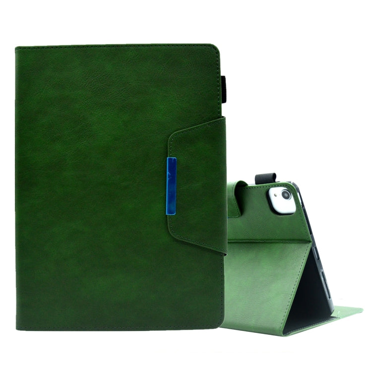 Suede Cross Texture Magnetic Clasp Leather Tablet Case