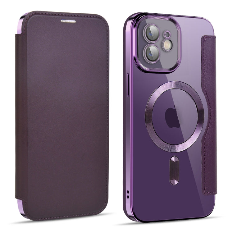 MagSafe Magnetic RFID Anti-theft Leather Phone Case