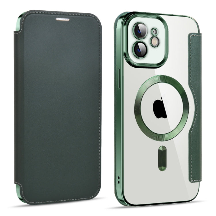MagSafe Magnetic RFID Anti-theft Leather Phone Case