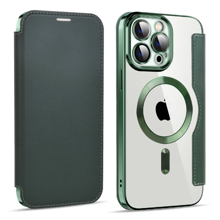 MagSafe Magnetic RFID Anti-theft Leather Phone Case