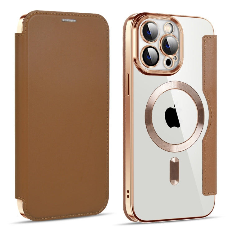 MagSafe Magnetic RFID Anti-theft Leather Phone Case