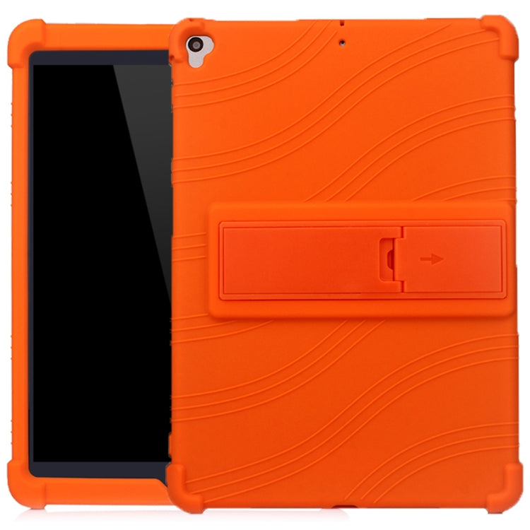Tablet PC Silicone Protective Case with Invisible Bracket, For iPad mini 5 / 4, For iPad 10.2 / 10.5, For iPad mini 3 / 2 / 1