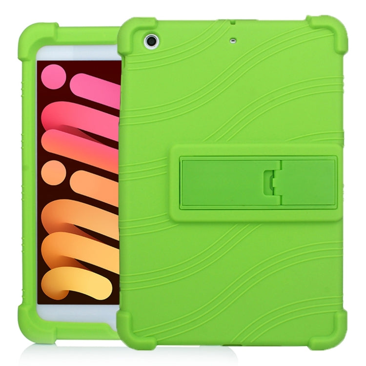 Tablet PC Silicone Protective Case with Invisible Bracket, For iPad mini 5 / 4, For iPad 10.2 / 10.5, For iPad mini 3 / 2 / 1