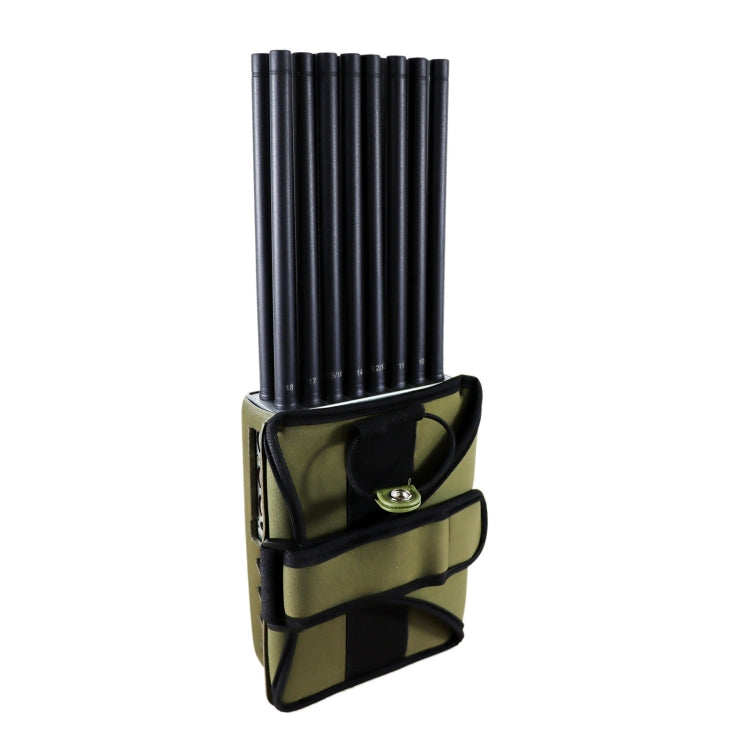 Handheld 18 Bands 2G 3G 4G 5G Wi-Fi GPS UHF VHF Cellphone Signal Jammer