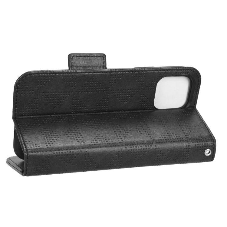 Symmetrical Triangle Leather Phone Case, For iPhone 11 Pro, For iPhone 11, For iPhone XS Max, For iPhone XS / X