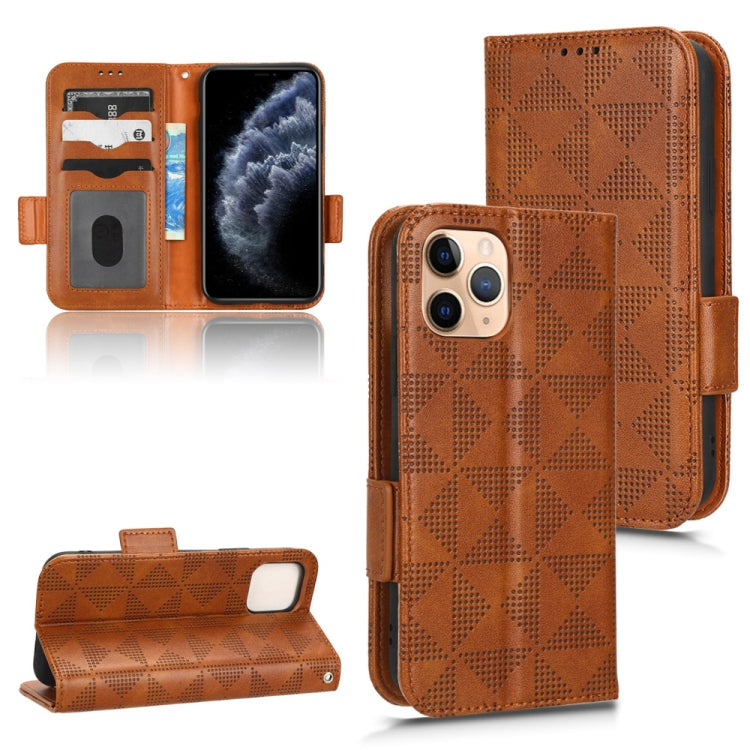 Symmetrical Triangle Leather Phone Case, For iPhone 11 Pro, For iPhone 11, For iPhone XS Max, For iPhone XS / X
