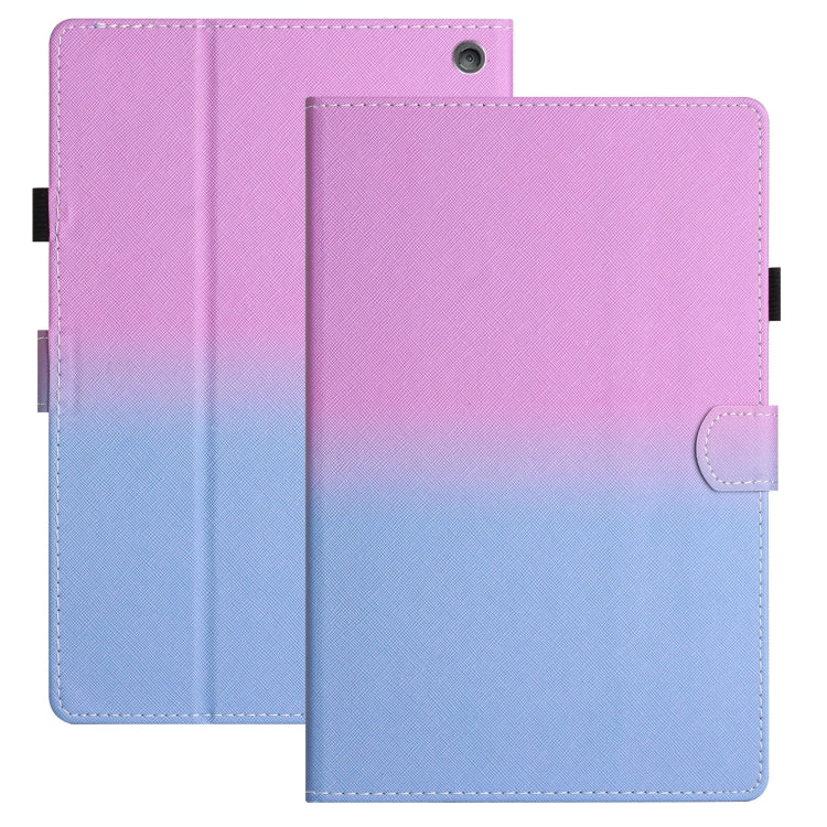 Stitching Gradient Leather Tablet Case, For Amazon Kindle Fire HD8 2020, For Amazon Kindle Fire HD8 / HD8 Plus 2022, For Amazon Kindle Fire HD10 / HD10 Plus 2021, For Amazon Kindle Youth Version 2022