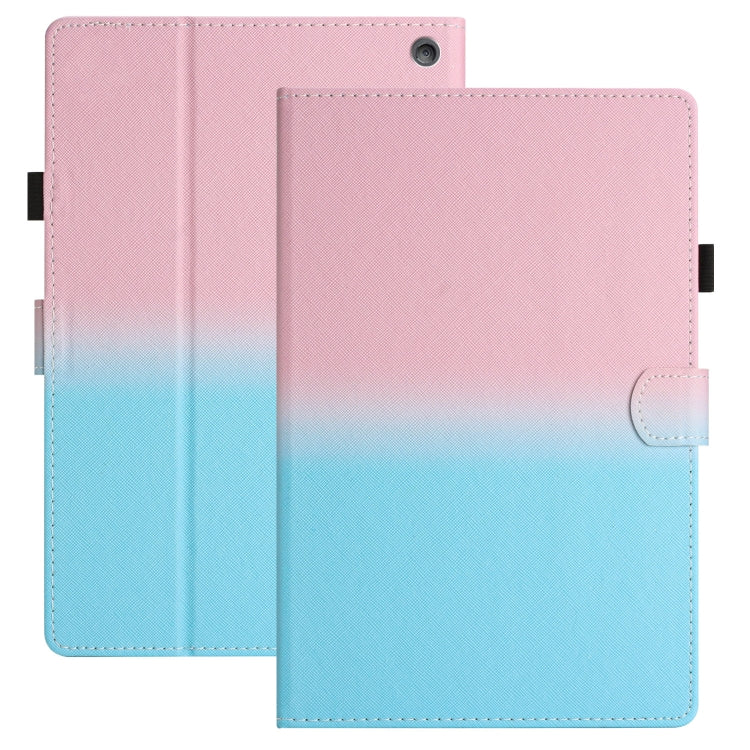Stitching Gradient Leather Tablet Case, For Amazon Kindle Fire HD8 2020, For Amazon Kindle Fire HD8 / HD8 Plus 2022, For Amazon Kindle Fire HD10 / HD10 Plus 2021, For Amazon Kindle Youth Version 2022