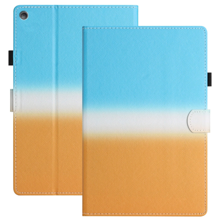 Stitching Gradient Leather Tablet Case, For Amazon Kindle Fire 7 2022, For Amazon Kindle Paperwhite 5 2021, For Amazon Kindle Fire HD8 2018 / 2017 / 2016, For Samsung Galaxy Tab A7 2020 T500 / T505