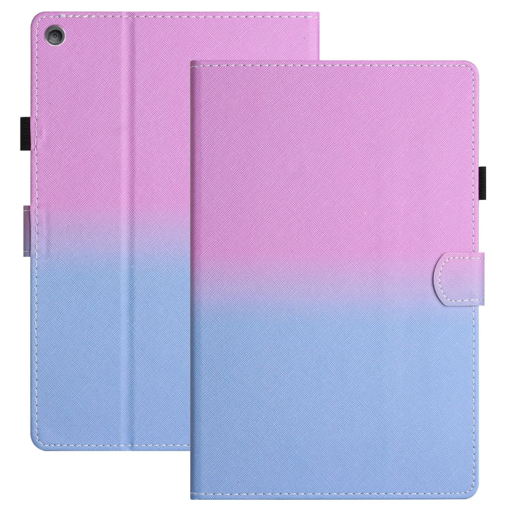 Stitching Gradient Leather Tablet Case, For Amazon Kindle Fire 7 2022, For Amazon Kindle Paperwhite 5 2021, For Amazon Kindle Fire HD8 2018 / 2017 / 2016, For Samsung Galaxy Tab A7 2020 T500 / T505