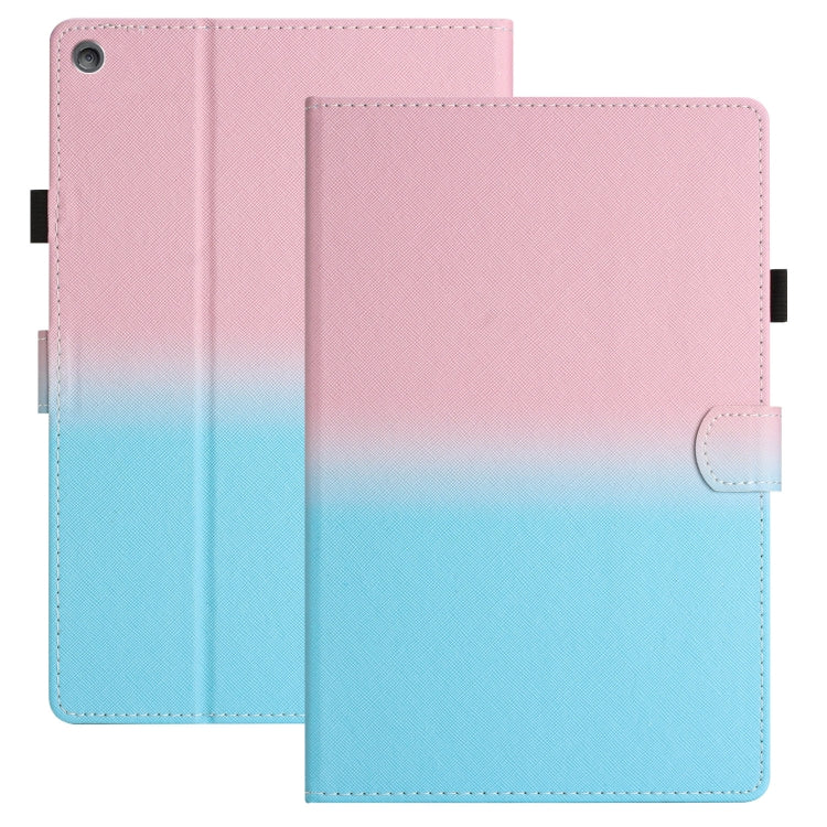 Stitching Gradient Leather Tablet Case, For Amazon Kindle Fire 7 2022, For Amazon Kindle Paperwhite 5 2021, For Amazon Kindle Fire HD8 2018 / 2017 / 2016, For Samsung Galaxy Tab A7 2020 T500 / T505