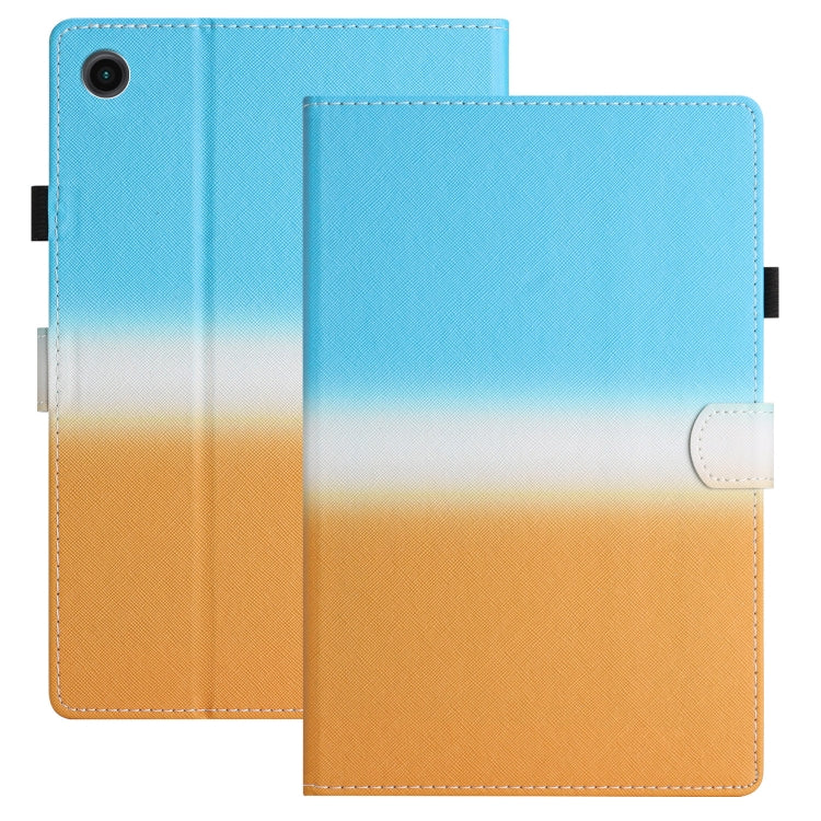 Stitching Gradient Leather Tablet Case, For Amazon Kindle Fire 7 2022, For Amazon Kindle Paperwhite 5 2021, For Amazon Kindle Fire HD8 2018 / 2017 / 2016, For Samsung Galaxy Tab A7 2020 T500 / T505