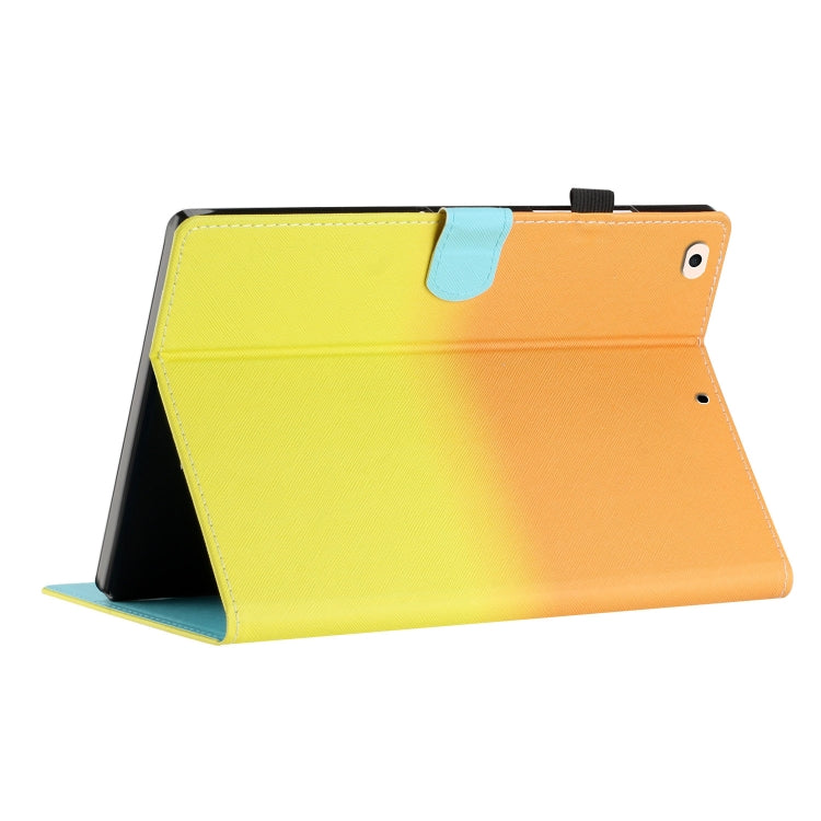 Stitching Gradient Leather Tablet Case, For iPad 9.7 2018/2017 / Air 2 / Air, For iPad mini 5 / 4 / 3 / 2 / 1, For iPad Pro 11 2018 / Air 2022/2020