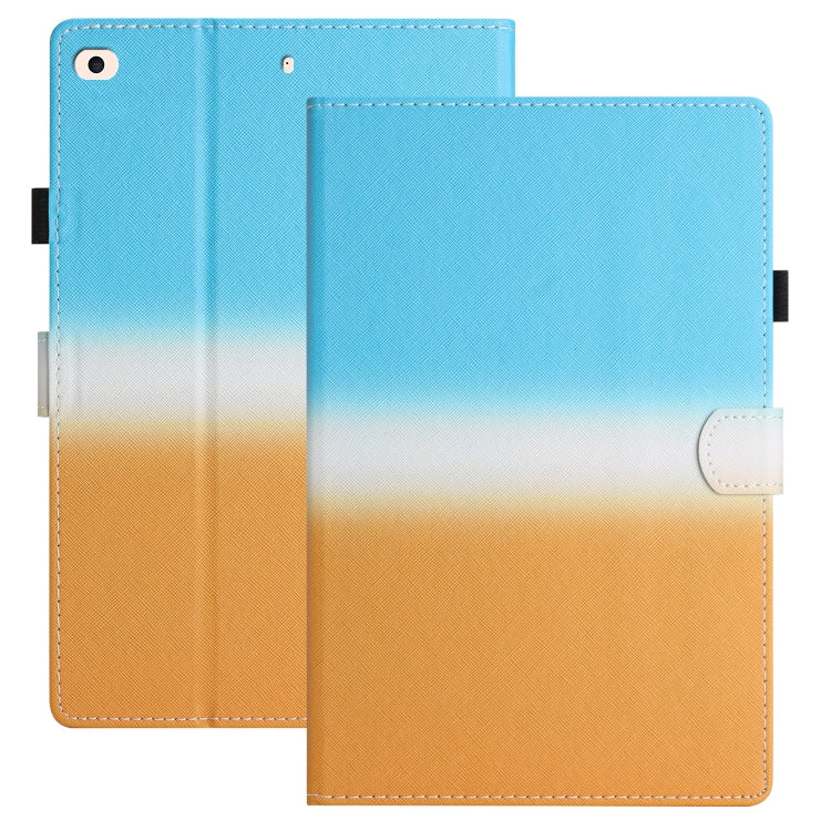 Stitching Gradient Leather Tablet Case, For iPad 9.7 2018/2017 / Air 2 / Air, For iPad mini 5 / 4 / 3 / 2 / 1, For iPad Pro 11 2018 / Air 2022/2020