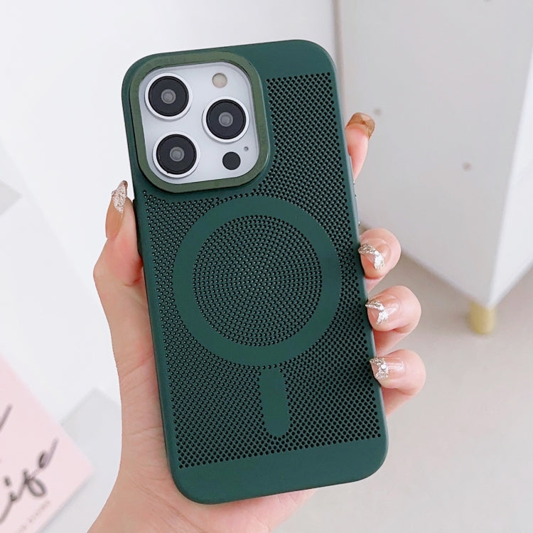 Grid Cooling MagSafe Magnetic Phone Case, For iPhone 11 Pro Max