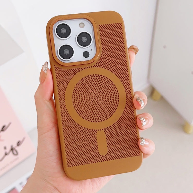 Grid Cooling MagSafe Magnetic Phone Case, For iPhone 11 Pro Max