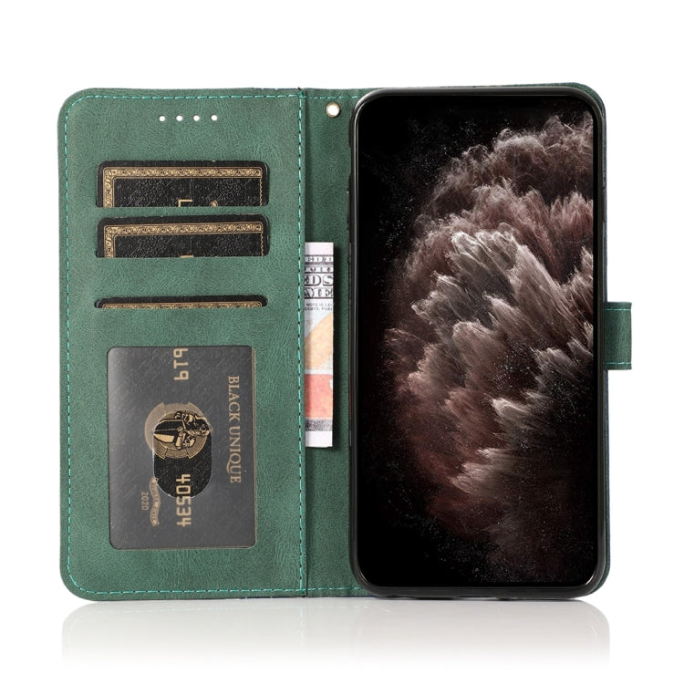 Dual-color Stitching Leather Phone Case, For TCL 403, For TCL 405 / 406 / 408, For Tecno Pop 7 Pro, For Tecno Spark Go 2023