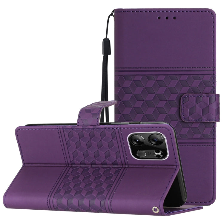 Diamond Embossed Skin Feel Leather Phone Case with Lanyard, For Tecno Pop 7 Pro, For Tecno Spark Go 2023, For Xiaomi 13, For Xiaomi 13 Pro