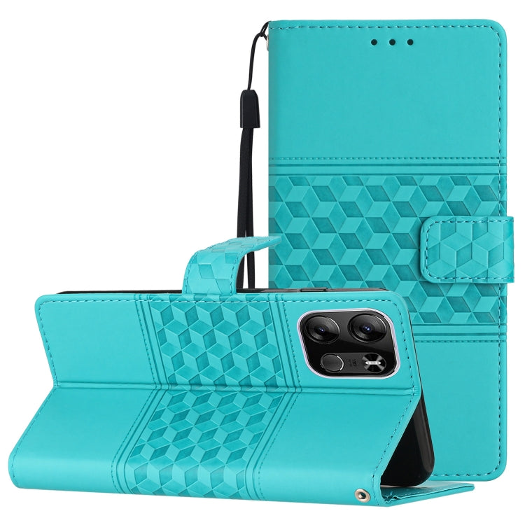 Diamond Embossed Skin Feel Leather Phone Case with Lanyard, For Tecno Pop 7 Pro, For Tecno Spark Go 2023, For Xiaomi 13, For Xiaomi 13 Pro