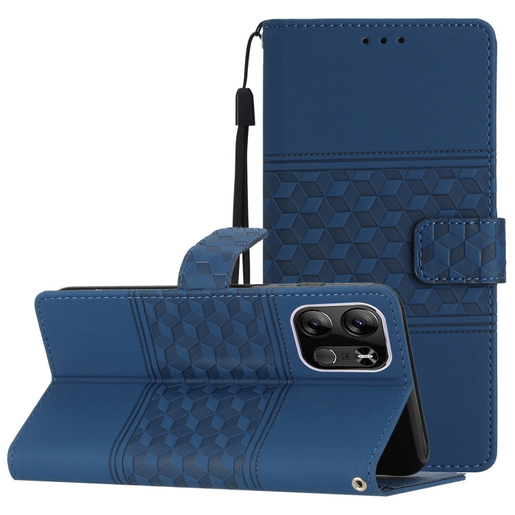 Diamond Embossed Skin Feel Leather Phone Case with Lanyard, For Tecno Pop 7 Pro, For Tecno Spark Go 2023, For Xiaomi 13, For Xiaomi 13 Pro