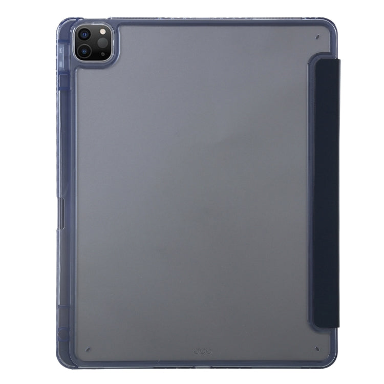 Clear Acrylic Deformation Leather Tablet Case, For iPad Pro 11 2022 / 2021 / 2020, For iPad Air / Air 2 / 9.7 2018 / 2017