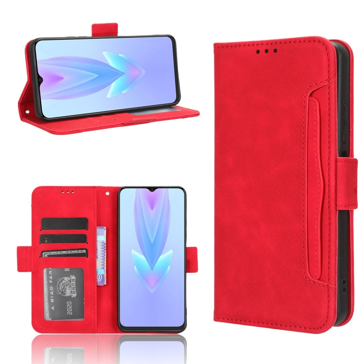 Skin Feel Calf Texture Card Slots Leather Phone Case