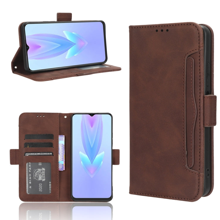 Skin Feel Calf Texture Card Slots Leather Phone Case