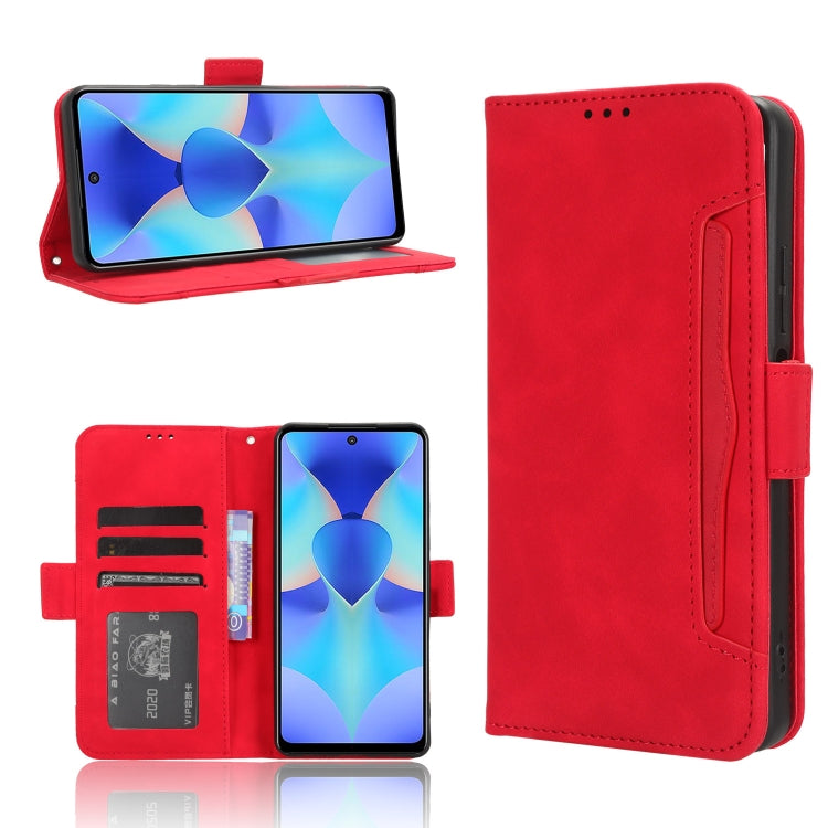 Skin Feel Calf Texture Card Slots Leather Phone Case