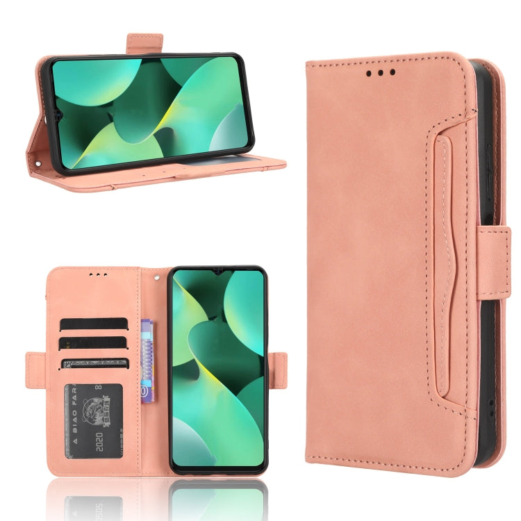 Skin Feel Calf Texture Card Slots Leather Phone Case