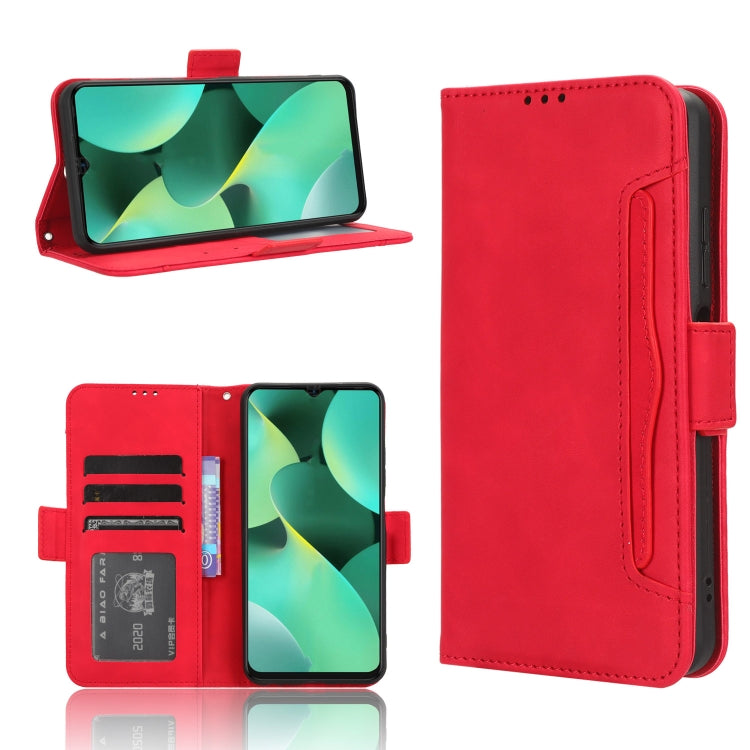 Skin Feel Calf Texture Card Slots Leather Phone Case