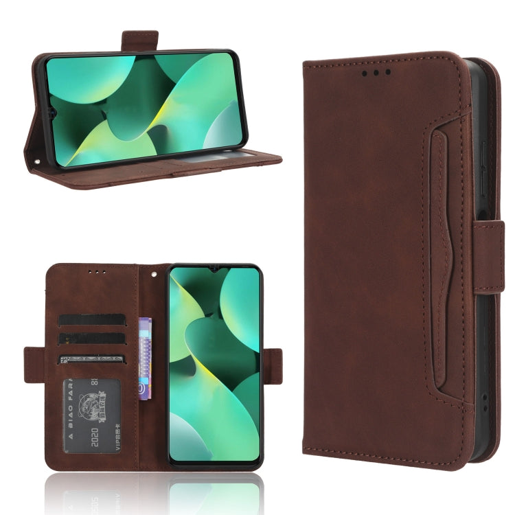 Skin Feel Calf Texture Card Slots Leather Phone Case