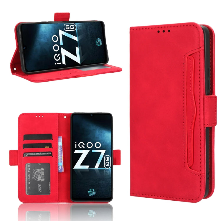 Skin Feel Calf Texture Card Slots Leather Phone Case